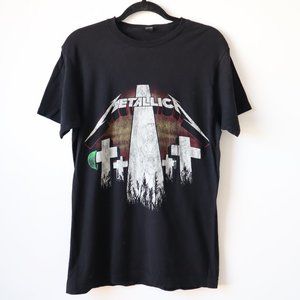 Metallica Master of Puppets Black T Shirt